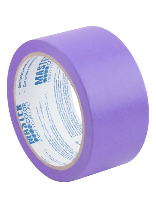 Master Color Лента малярная 48 мм x 25 м, скотч бумажный, УФ стойкий, вариант, фото 8