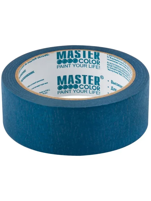 Master Color Лента малярная 36 мм х 25 м, скотч бумажный, УФ стойкий, 25 м, фото 2