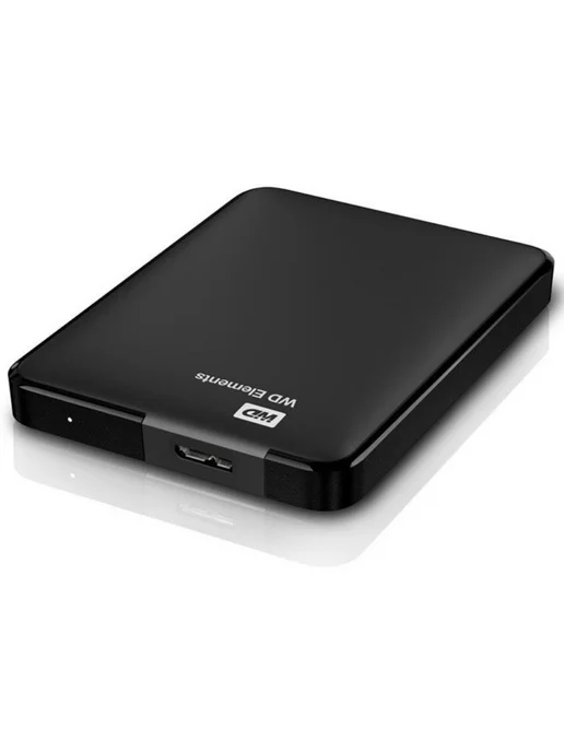 Western Digital Внешний жесткий диск 2.5" 2Tb Elements Portable USB3 Черный, 2 ТБ, фото 4