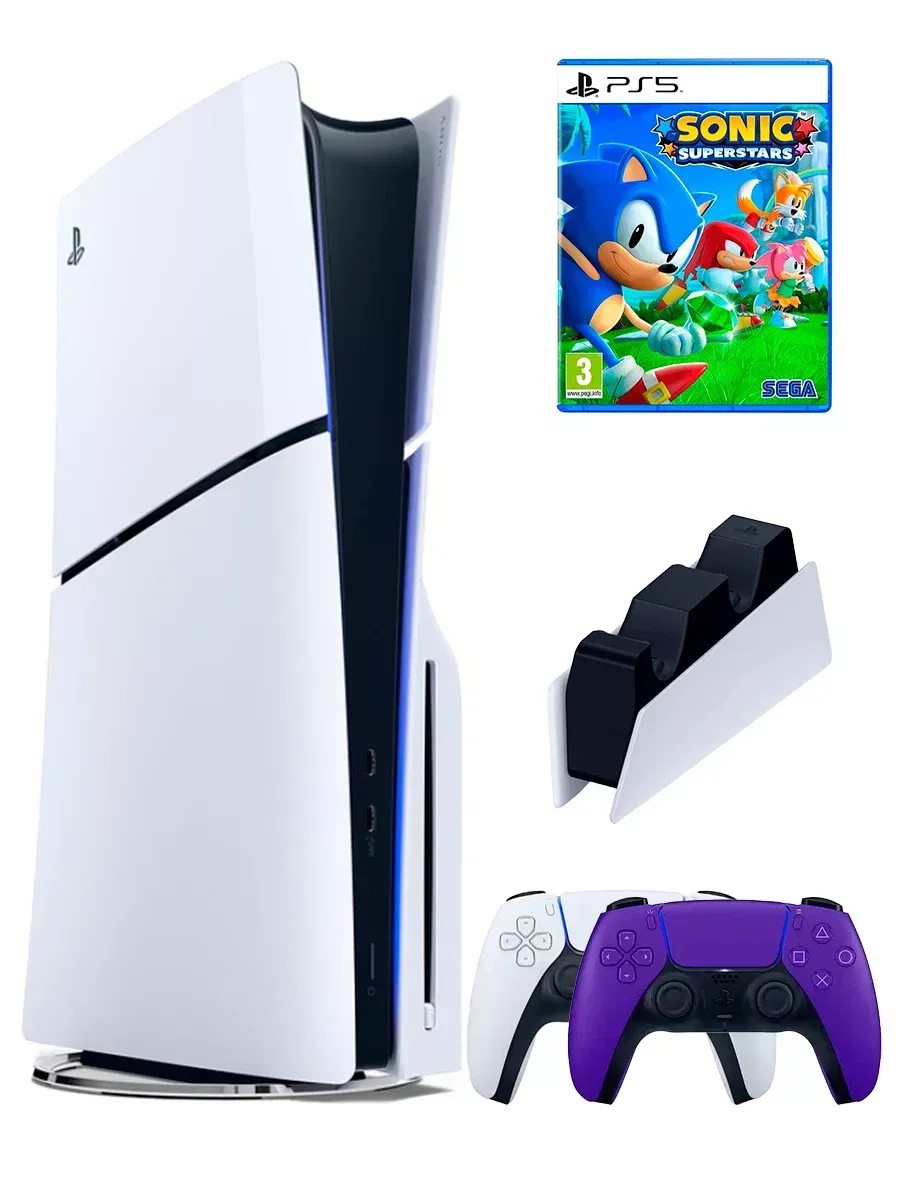SONY Игровая приставка PlayStation5 Slim+ Sonic