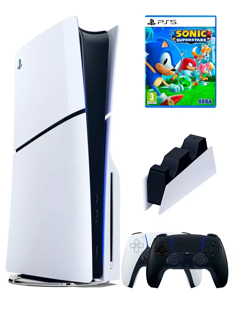 SONY PS5 (ПС5)Игровая приставка PlayStation5 Slim+ Sonic