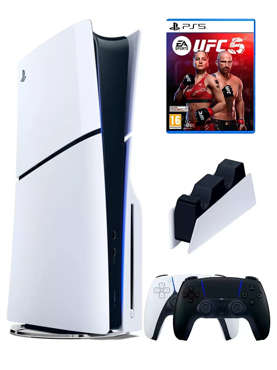 SONY PS5(ПС5) Игровая приставка PlayStation 5 Slim + UFS5