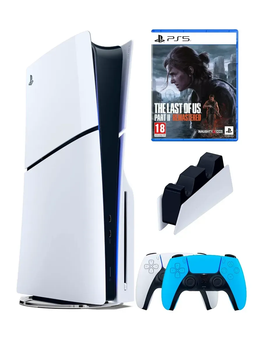 SONY PS5(ПС5)Игровая приставка PlayStation5 Slim+The Last Of Us 2