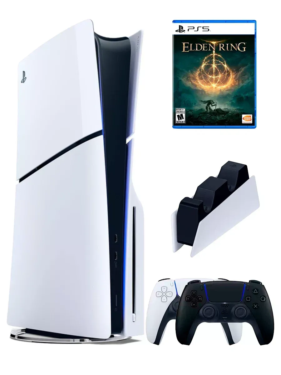 SONY PS5 (ПС5)Игровая приставка PlayStation5 Slim+ Elden Ring