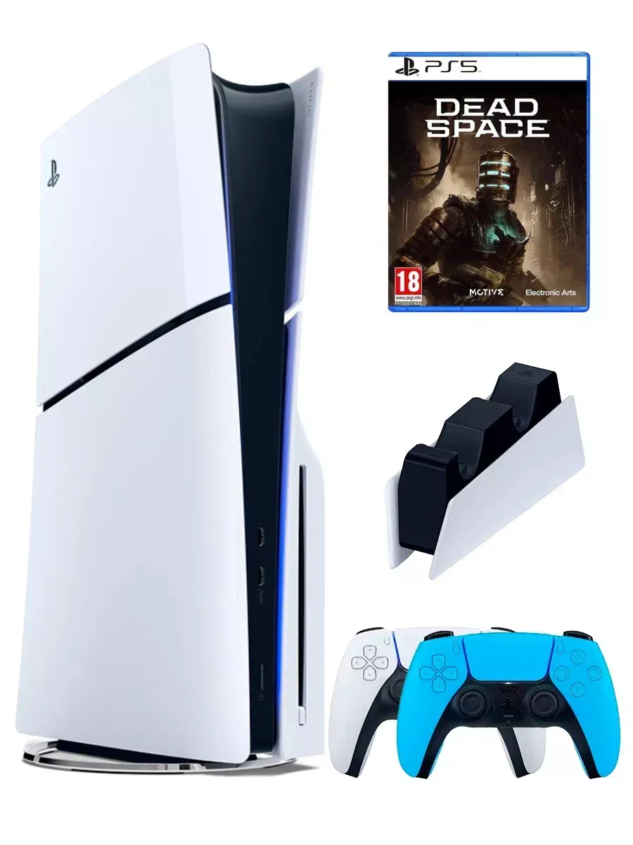 SONY PS5 (ПС5)Игровая приставка PlayStation 5 Slim+ Dead Space