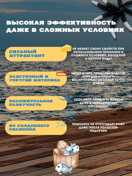 KASPER FISH Форелевая силиконовая приманка Maggot 1.3. Лайм, зеленый, фото 3