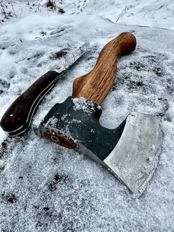 Топор "Удалый" и нож "Гюрза" 2 в 1 Набор для ходовой охоты Шеф Топор 330434514 купить за 8 337 ₽ в интернет‑магазине Wildberries