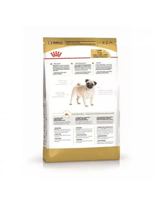 Сухой корм Royal canin Мопсов для собак, курица, 0,5 кг, фото 2