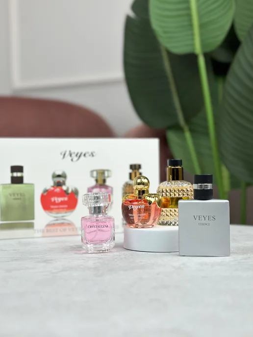 PARFUMIXX Парфюмерный набор Allure Homme, Nina, Bright Crystal, Uomo, вариант