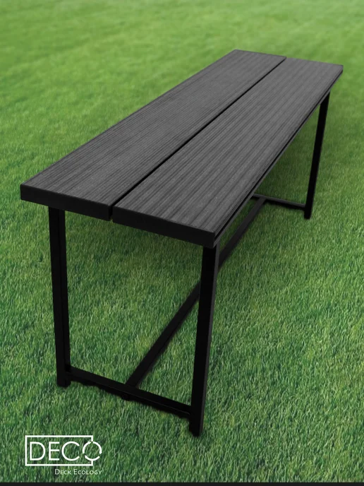 Deck Ecology Скамейка из ДПК садовая, 1 метр, вариант, фото 3