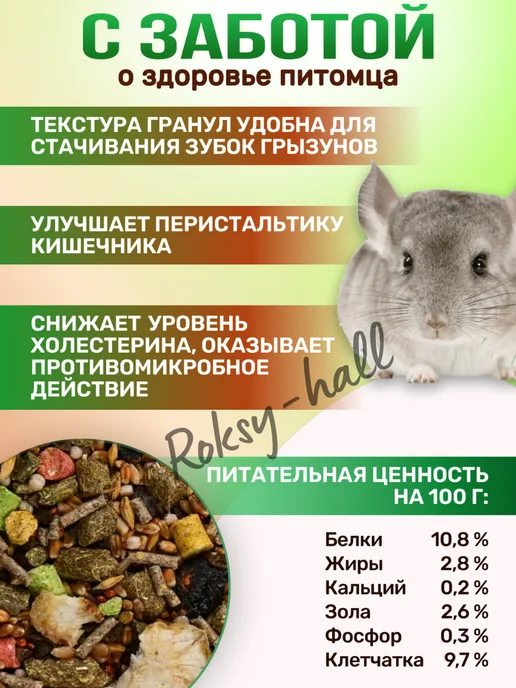 Сухой корм Smile King Зерновой Шиншилл для собак, 0,8 кг, фото 3