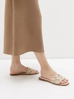 Сабо женские молочные ABRICOT 330687391 купить за 5 406 ₽ в интернет‑магазине Wildberries