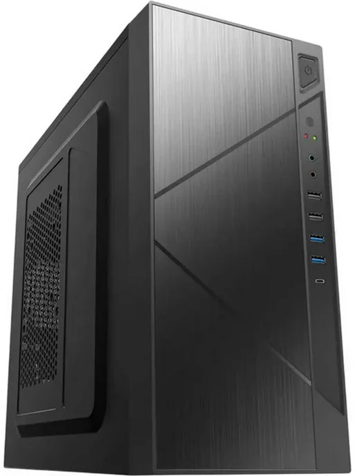 Foxline Корпус для компьютера FZ-059-SX450R-U32C MiniTower чёрный, черный, фото 2