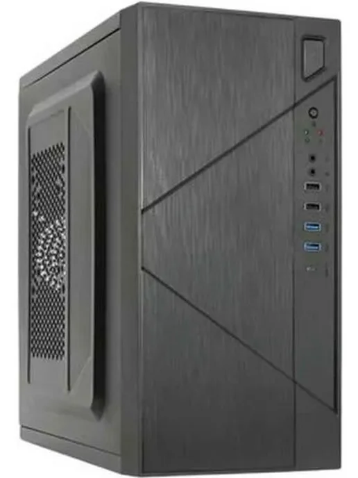 Foxline Корпус для компьютера FZ-059-SX450R-U32C MiniTower чёрный, черный, фото 4