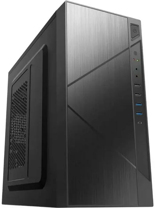 Foxline Корпус для компьютера FZ-059-SX450R-U32C MiniTower чёрный, черный, фото 6