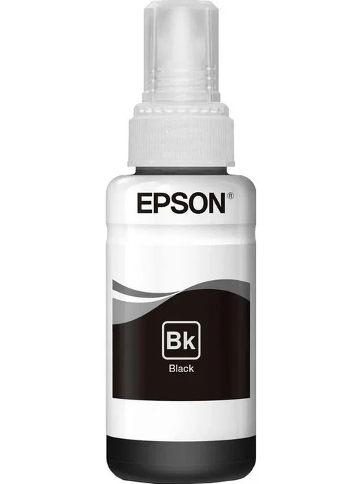 Epson Чернила C13T664198 чёрные, черный, фото 2