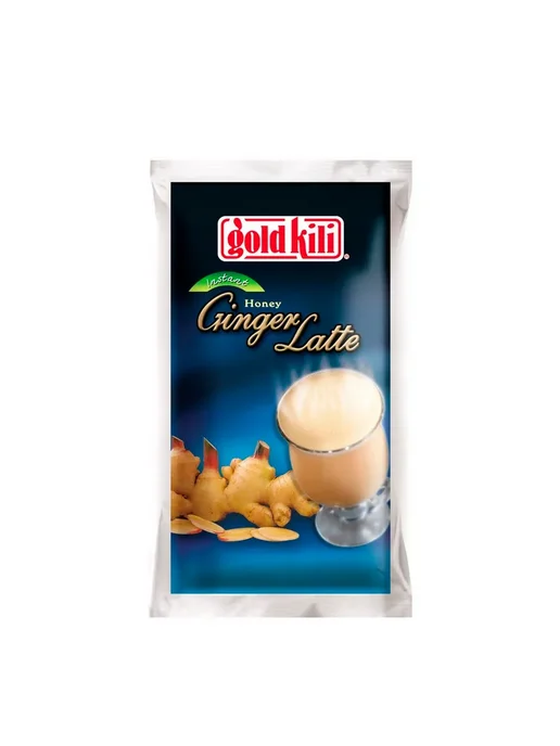Gold Kili Растворимый напиток Латте с имбирем и мёдом, 25г, 25 г