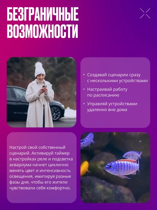 Izba Tech Умное реле с корпусом Wi-fi + RF на 4 устройства, белый, фото 3