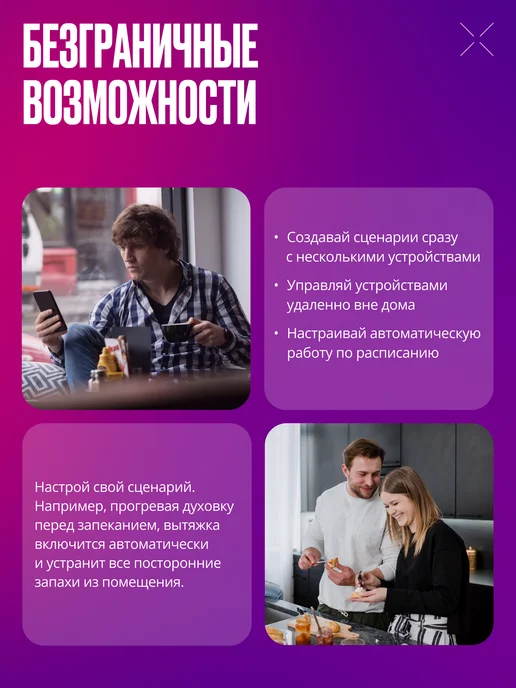 Izba Tech Умное реле 4 в 1 с WIFI + RF 7-32v, вариант, фото 3