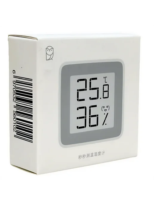 MiaoMiaoce Метеостанция домашняя E-Ink Screen, белый, фото 5