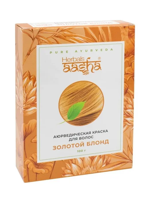 Aasha Краска для волос Золотой Блонд 100 г, 100 г, фото 8