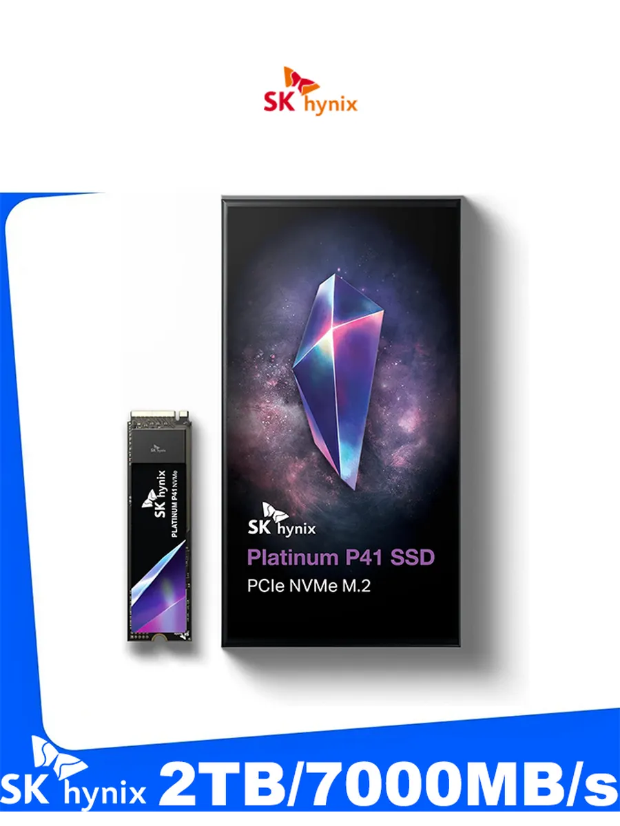 2ТБ Внутренний SSD диск Platinum P41 TLC PCIe 4.0 M.2 SK Hynix
