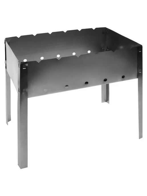 Maclay Мангал "Эконом", 6 шампуров, 40×25×40 см, металлическ, 40x25x40 см, фото 4