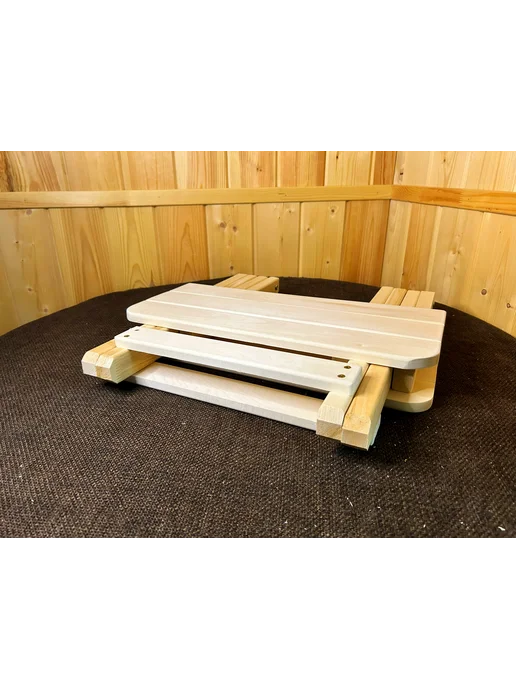 Табурет низкий 28 х 28 х 19 см, Вторая категория, 50x42.5x41.5 см, фото 6