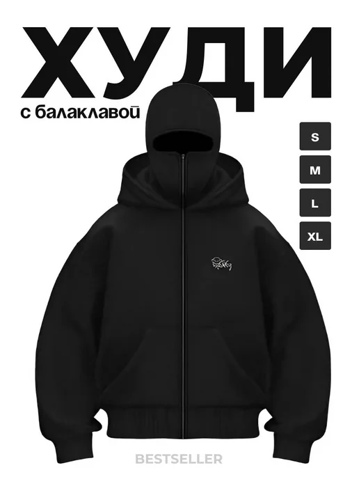 ANARCHY x BADSAIKUSH HOODIE 擦 WHITE XL 