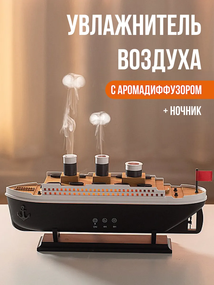 Увлажнитель воздуха мини аромадиффузор с подсветкой