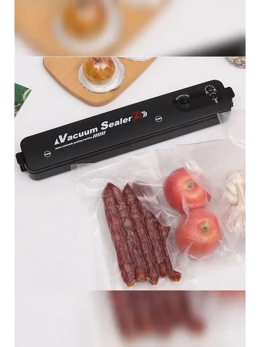 Вакуумная упаковочная машина, черный, фото 2