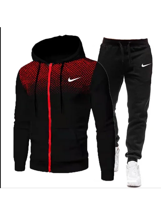 ST SHOP Спортивный костюм с толстовской, черный