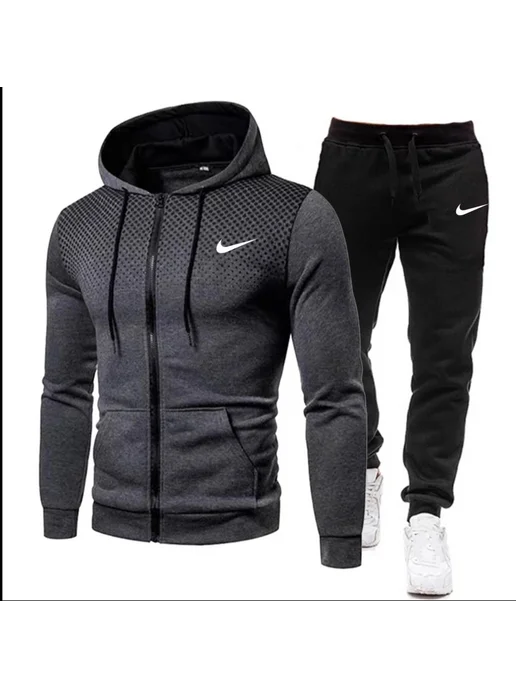 ST SHOP Спортивный костюм с толстовской, серый
