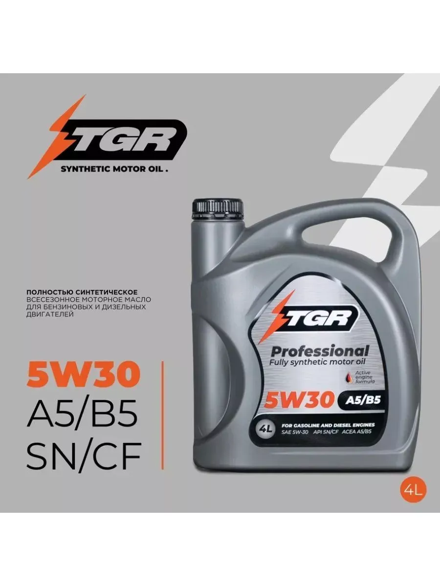 Моторное масло Professional 5W30 SN CF A5 B5 C2 (4 л)