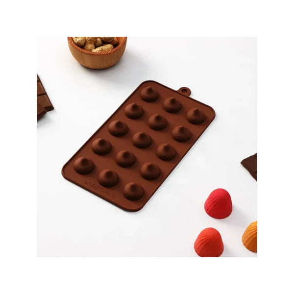 Форма для заливки шоколада и конфет «Трюфель»