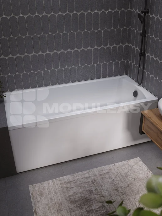 MODULEASY Панель фронтальная для ванны 200 см Левио, магниты 02лев20мг, белый, фото 3