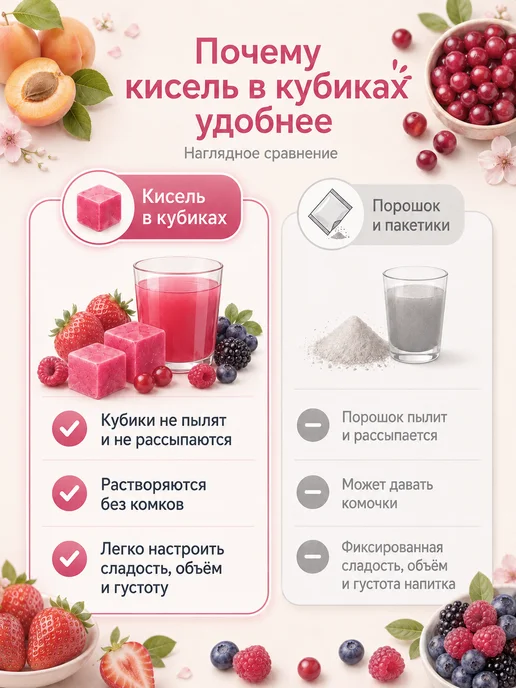Отличная кухня Кисель быстрорастворимый клубника, вариант, фото 7