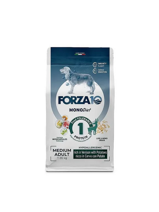 Сухой корм Forza10 При Аллергии для собак, оленина, 12 кг