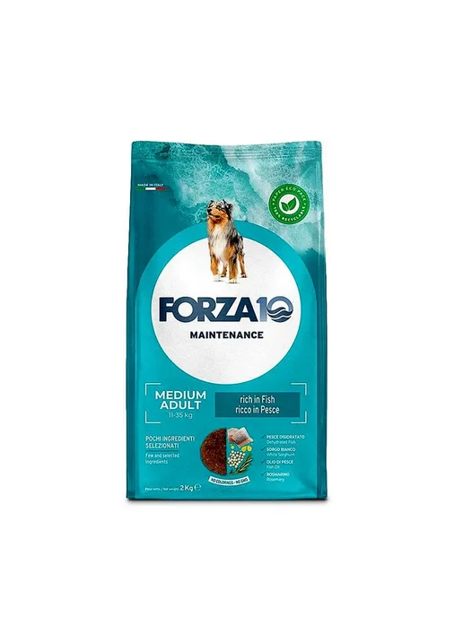 Сухой корм Forza10 для собак, взрослые, средние, рыба, 2 кг, фото 2