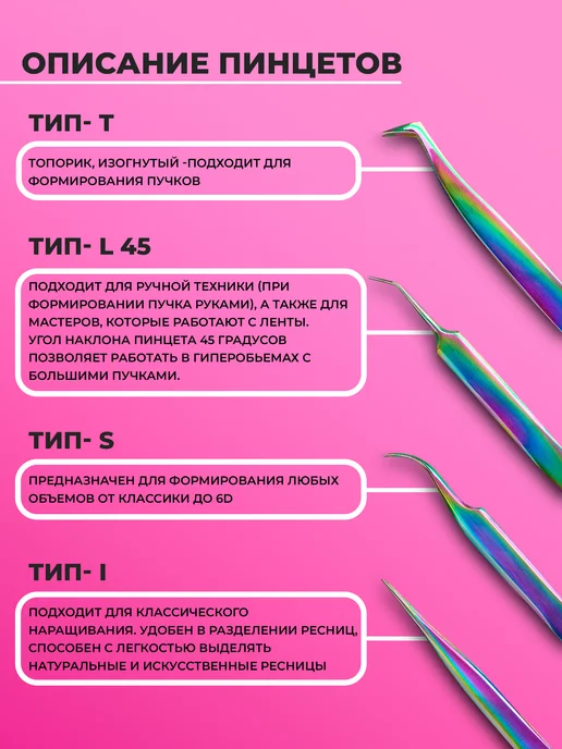 O-Lash Beauty Пинцет для наращивания ресниц, зеленый, фото 2