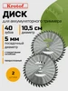 Диск (2 ШТУКИ) 40 зубов D110мм для аккумуляторного триммера Krotof 331511404 купить за 206 ₽ в интернет‑магазине Wildberries
