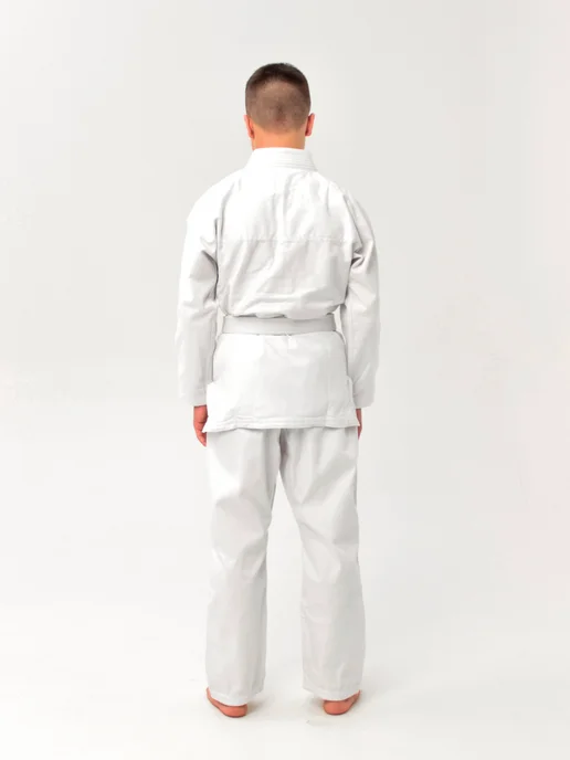 BJJstore Кимоно для джиу-джитсу детское, белый, фото 4