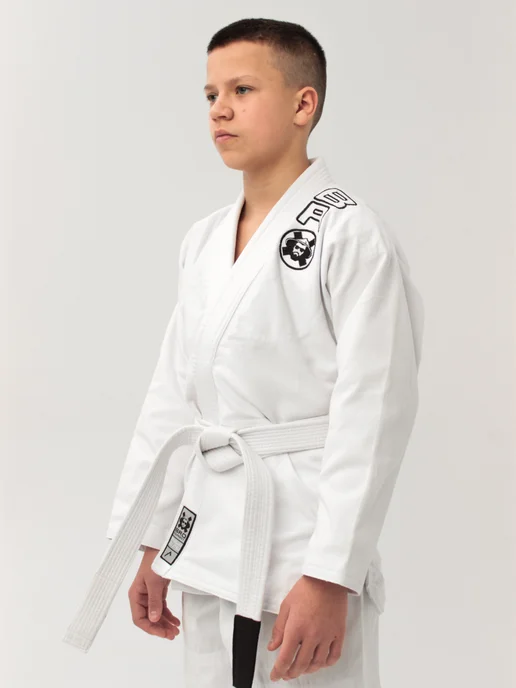 BJJstore Кимоно для джиу-джитсу детское, белый, фото 8