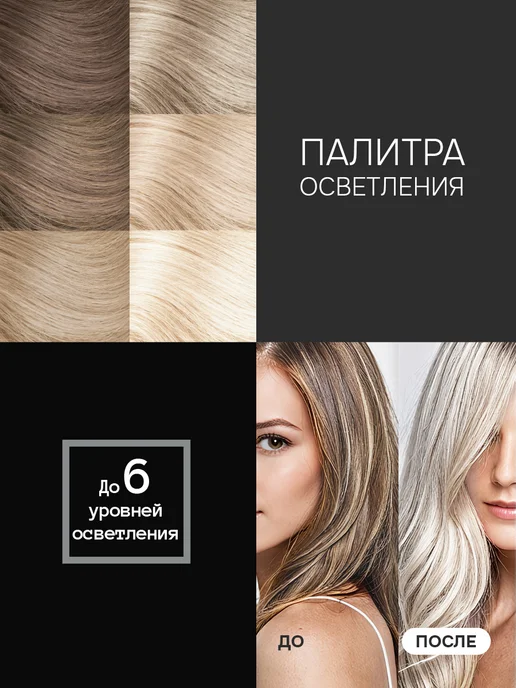 Galant Cosmetic Осветлитель для волос Мягкое осветление LISA Beauty, вариант, фото 6