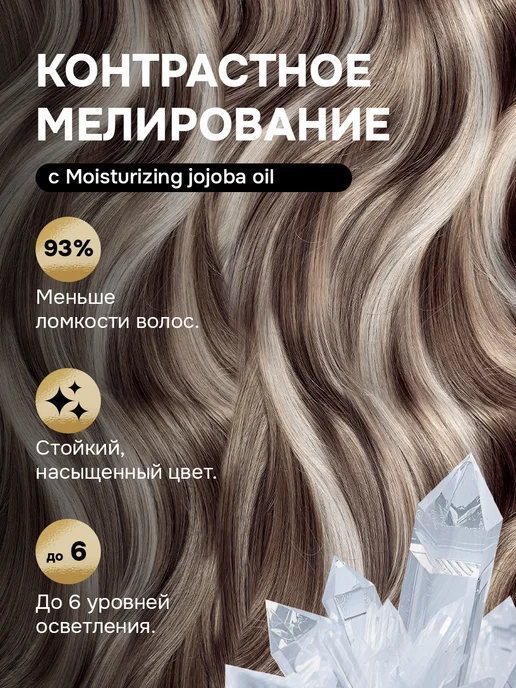 Galant Cosmetic Осветлитель для волос, контрастное мелирование, LISA Beauty, фото 2