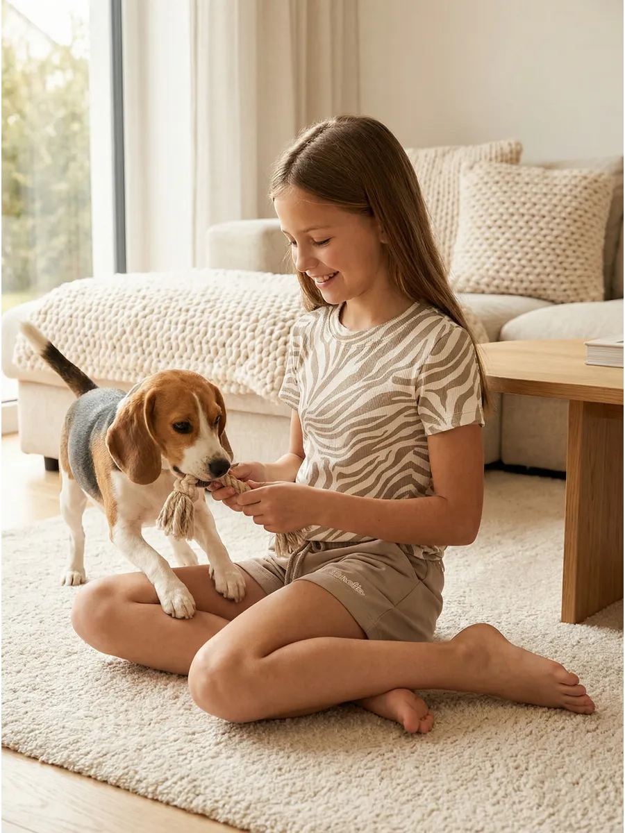 Футболка+шорты, Weathered Teak 17-1112