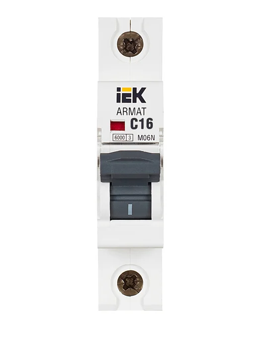 Iek ARMAT Автоматический выключатель M06N 1P C 16А, вариант, фото 6
