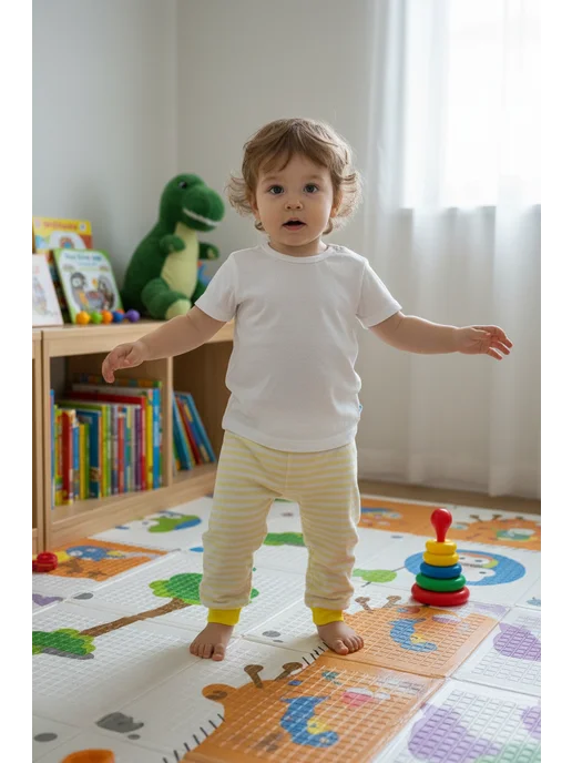 Tamik kids Ползунки для малышей, белый