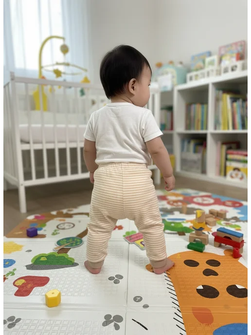 Tamik kids Ползунки для малышей, коричневый, фото 2