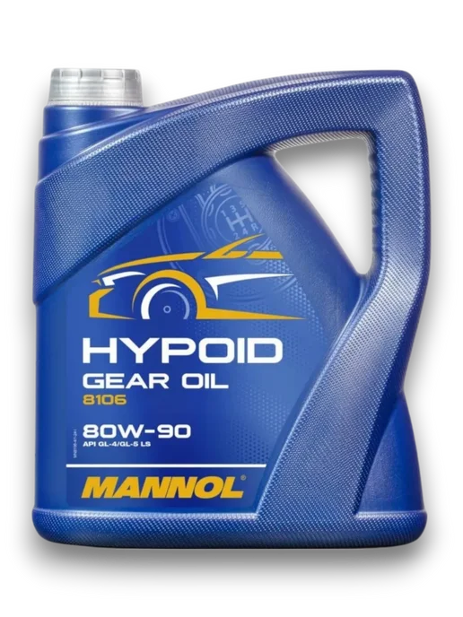 MANNOL Трансмиссионное масло HYPOID 80W-90 4л, 4 л, фото 6